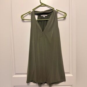 Green envelope Los Angeles V-Neck Tank Top